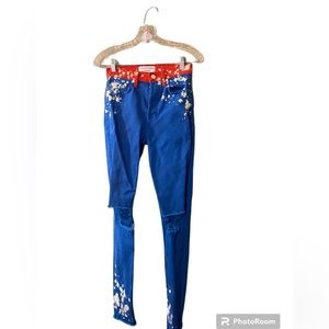 Vintage Cotton Citizen Pepsi Jeans 25x30 Distressed‎
